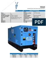 Generator Specification Engine Specification: 40.0kVA Super Silent Natural Gas Generator