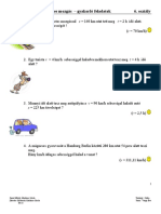 Egyenesvonalu Egyenletes Mozgas Gyakorlo Feladatok