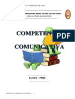 Competencia comunicativa PDF CEPRU