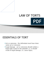 Law of Torts Legal Damage