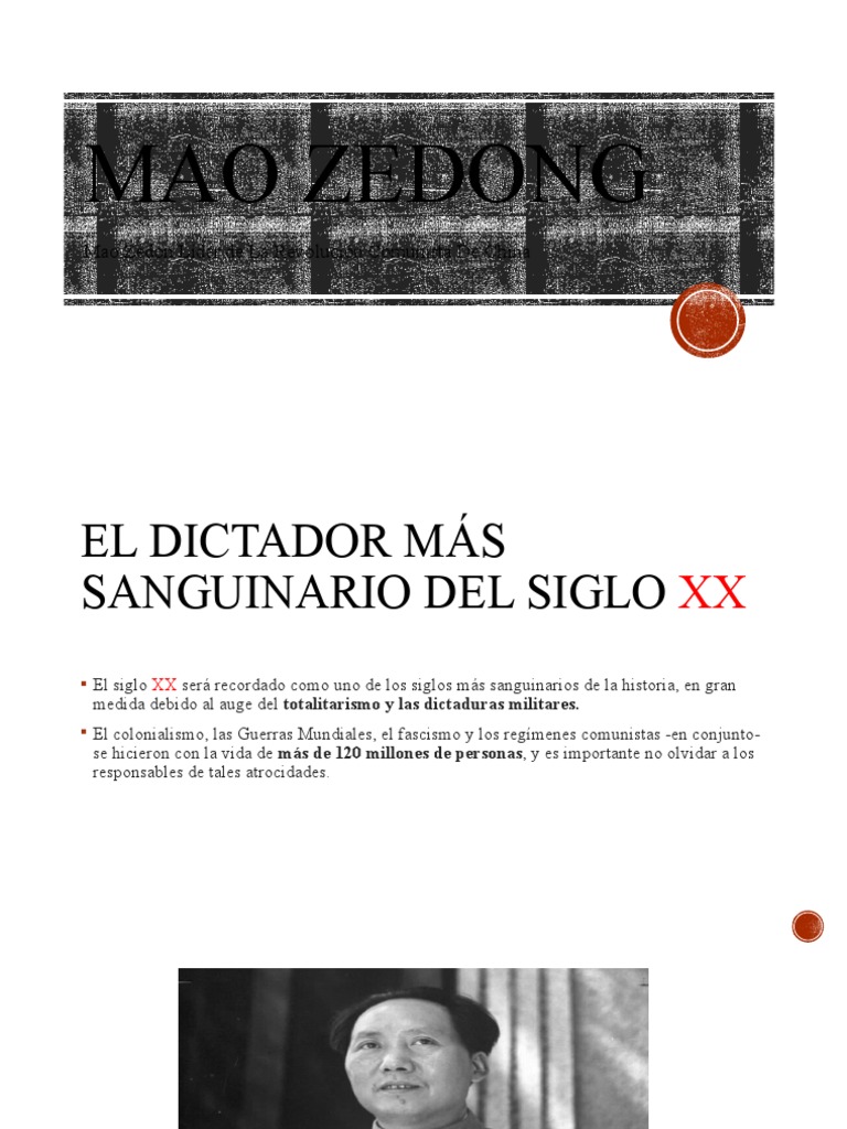 Mao Zedong: Dictador y Revolucionario Chino | PDF | Mao Zedong | China