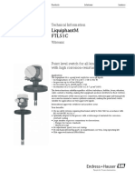 Liquiphantm Ftl51C: Technical Information