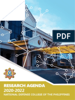 Research Agenda 2020-2022: National Defense College of The Philippines