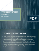 Teori Konflik Sosial