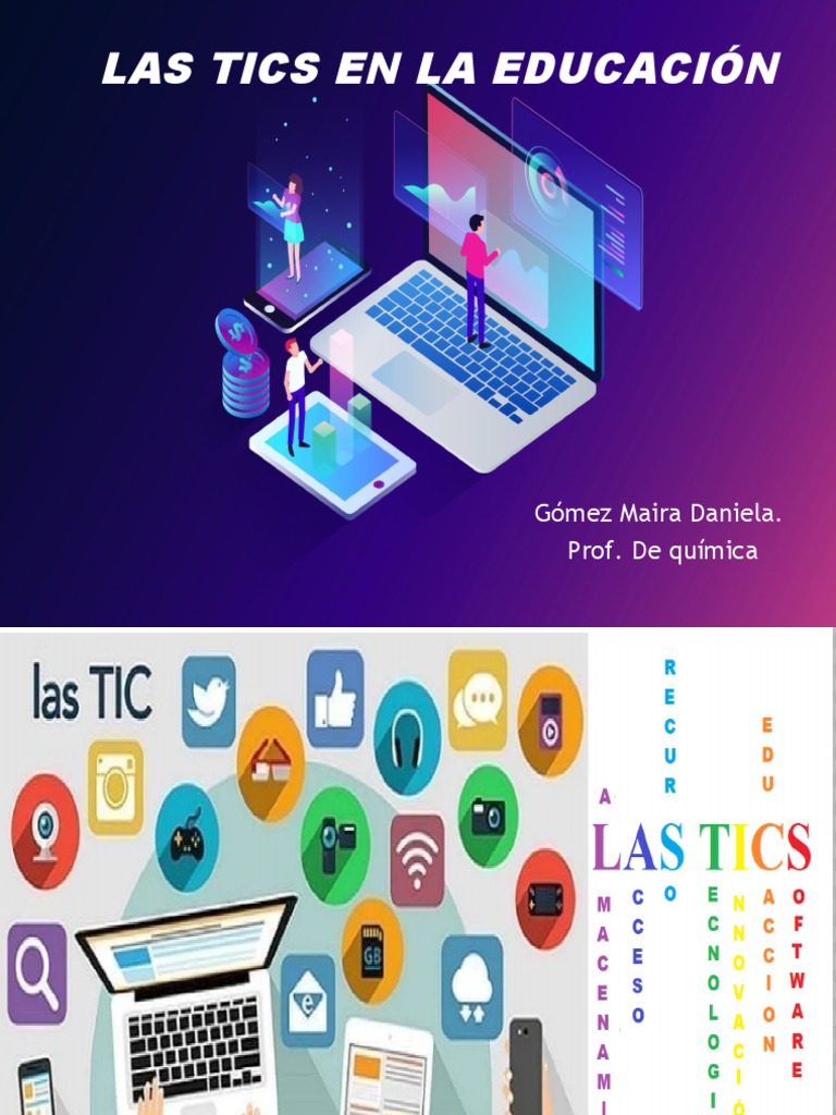 Las TIC en La Educación | PDF | Red mundial | Internet y web