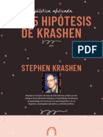 Las 5 Hipótesis de Krashen (La Primera Hipotesis