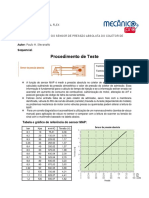 DIAGNÓSTICO DO SENSOR DE PRESSÃO ABSOLUTA DO COLETOR DE ADMISSÃO (MAP) PARA VW GOL 1.0