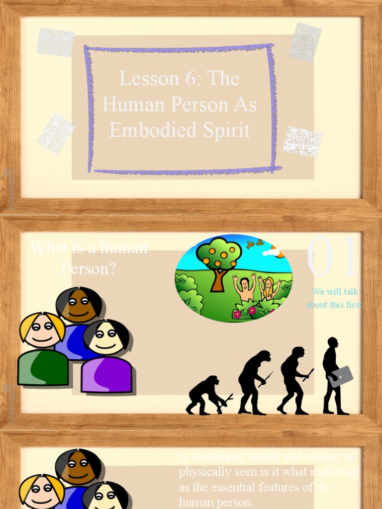 Understanding the Human Person: Body and Soul | PDF | Philosophy Of ...