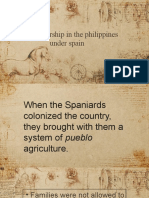 Landownership in The Philippines Under Spain