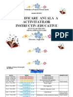 4-Planificare Anuala