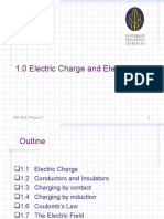 1.0 Electric Charge and Electric Field: EPF 0024: Physics II 1