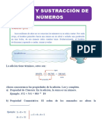 Aprendiendo sobre sumas y restas