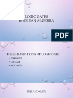 04 - Logic Gates and Boolean Algebra