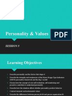 05 - Personality and Values