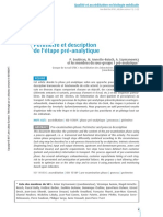 SG1-01 Perimetre - Et - Description - de - Letape - Pre - Analytique