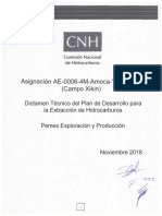 SN Dictamen Tecnico Plan Desarrollo AE-0006-4M-Amoca-Yaxche-04 Campo Xikin PRIORITARIO