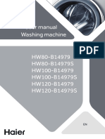 User Manual Washing Machine