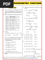 Inverse Trigonometric Functions: Memory Tips