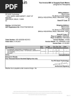 Tax Invoice/Bill of Supply/Cash Memo: (Original For Recipient)