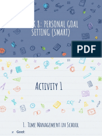 Personal Goal Setting COSTALES