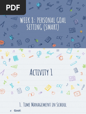 Personal Goal Setting COSTALES