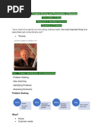 Formulation of Ideas - Response To Identified Scenarios - Solutions To Problems