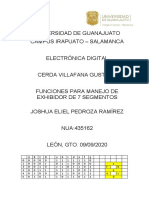 Funciones para Manejo de Exhibidor de 7 Segmentos