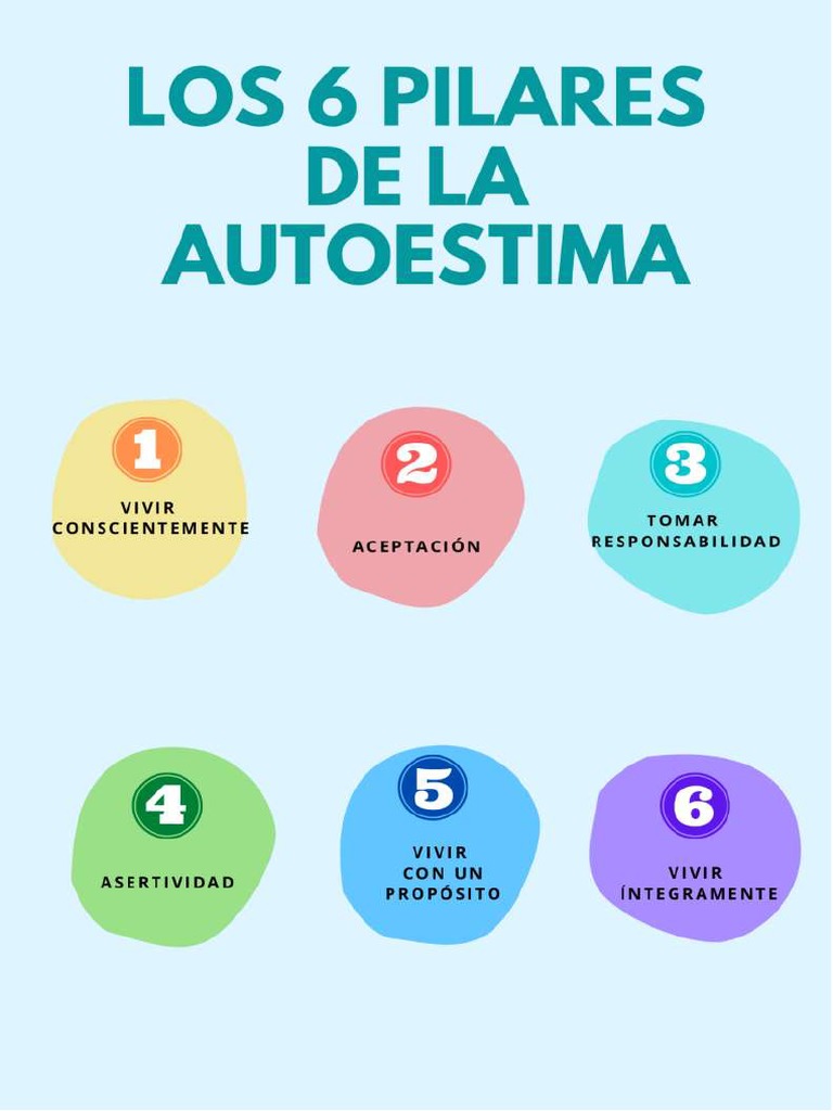 Los 6 Pilares de La Autoestima | PDF