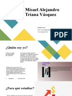 Misael Alejandro Triana Vásquez: Meraki Project I.E.D. Luis Ángel Arango 27 de Octubre 2021