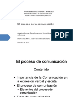 El Proceso de Comunicación - Comunicación Social