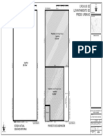 Croquis de Levantamiento de Predio Urbano: Proyecto de Subdivisión Estado Actual Según Escrituras