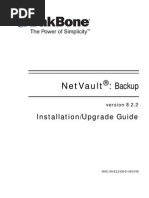 NetVault Backup Installation Upgrade Guide v8 2 2 English