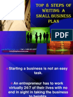 Top 8 Steps of Small Business Plan