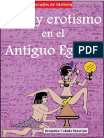 Sexo y Erotismo en El Antiguo Egipto by Benjamín Collado Hinarejos