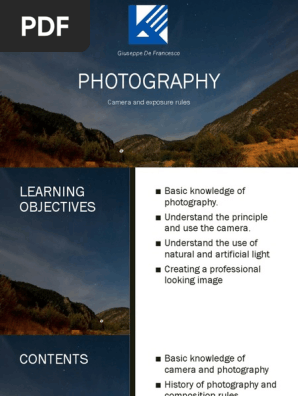 1 Camera and rules