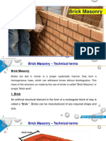 Brick Masonry