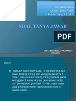 Soal Tanya Jawab Fisika