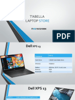 T'Abella Laptop Advert