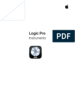 Logic Pro 10 6 Instruments User Guide