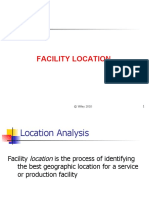 2A. Facility Location