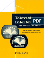 Television Interference Rand 1960