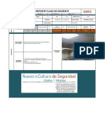 LOG 501 Reporte Flash Cuasi Accidente MLCC - Hidrometalurgia 27-07-20 N501