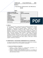 TE-101 DIBUJO DE INGENIERIA SILABO POR COMPETENCIA 2020-1