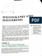 Haloalkanes And: Haloarenes