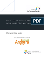 Projet Électrification Solaire Ouahigouya - Document de Projet