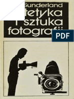 Jan Sunderland - Estetyka I Sztuka Fotografii