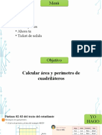 01 - Calcular Área y Perímetro de Cuadriláteros