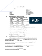 Control Test Form 11