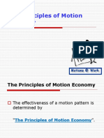 Principles of Motion Economy