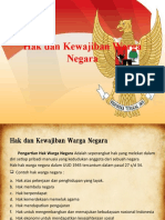 Hak Dan Kewajiban Warga Negara